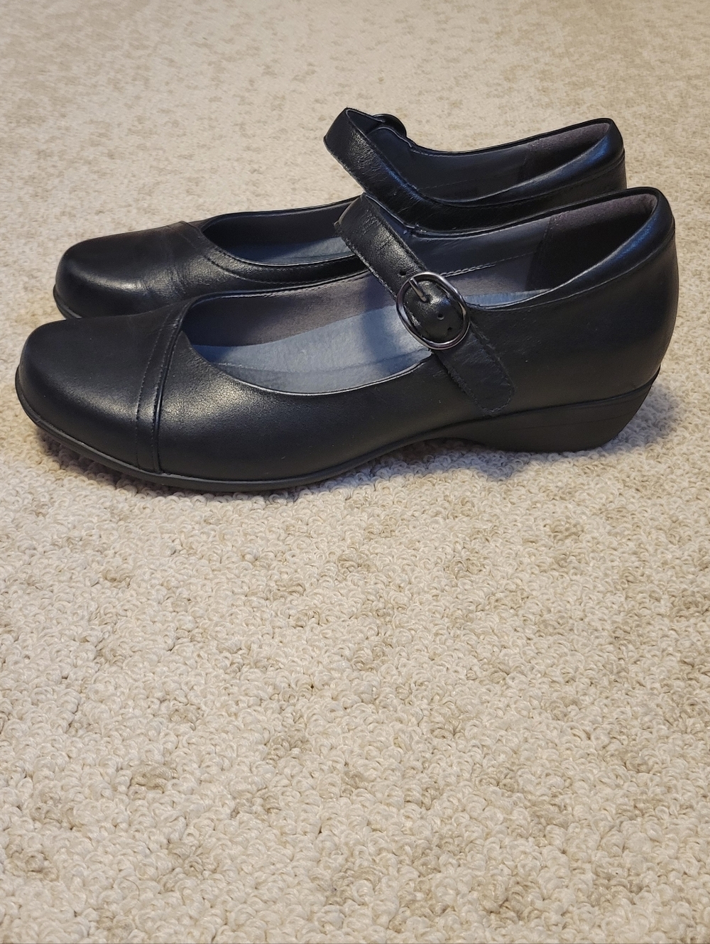 Dansko Black Mary Jane Comfort Flats 9.5 - Picture 4 of 9